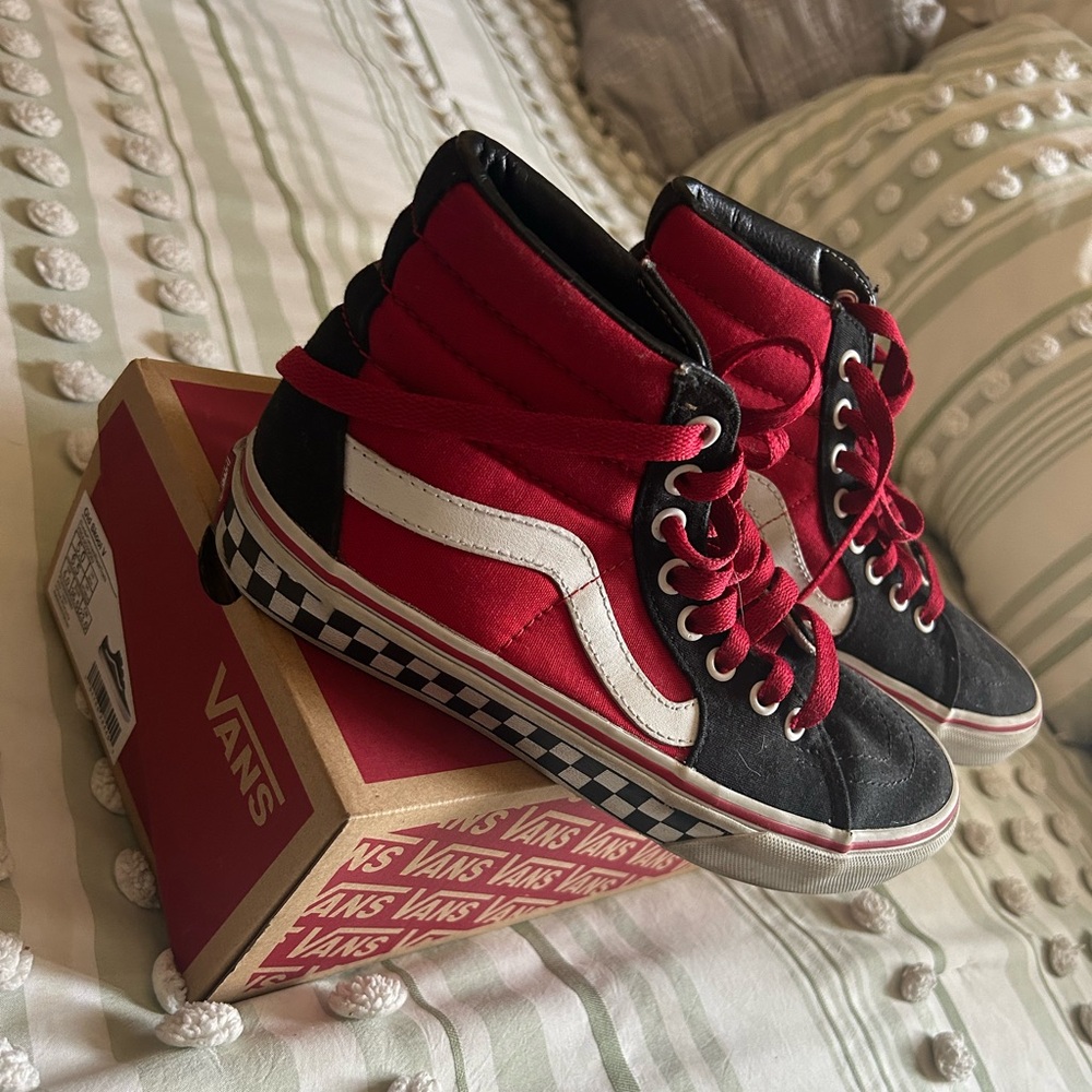 Used custom vans shoes